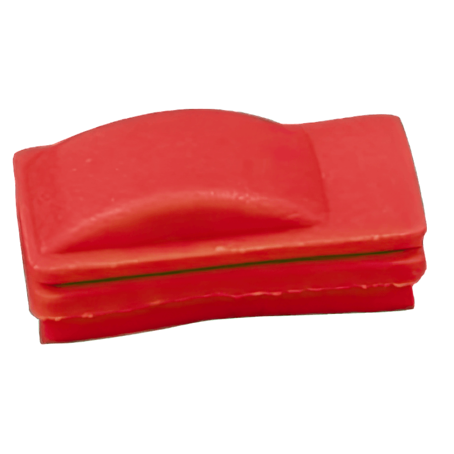 Schutzkappe Silikon für Daumentaste Tulipano Farbe rot