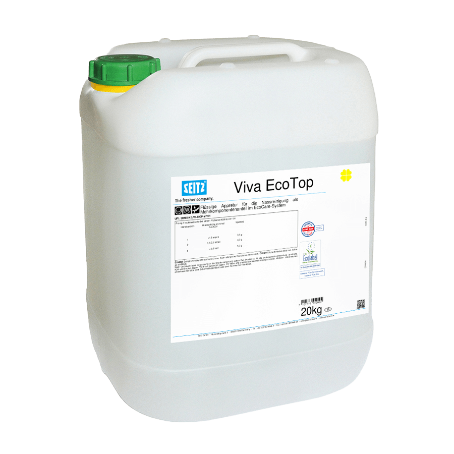 Seitz Viva Eco Top 20kg. Appretur Konzentrierte flüssige Appretur für die Nassre