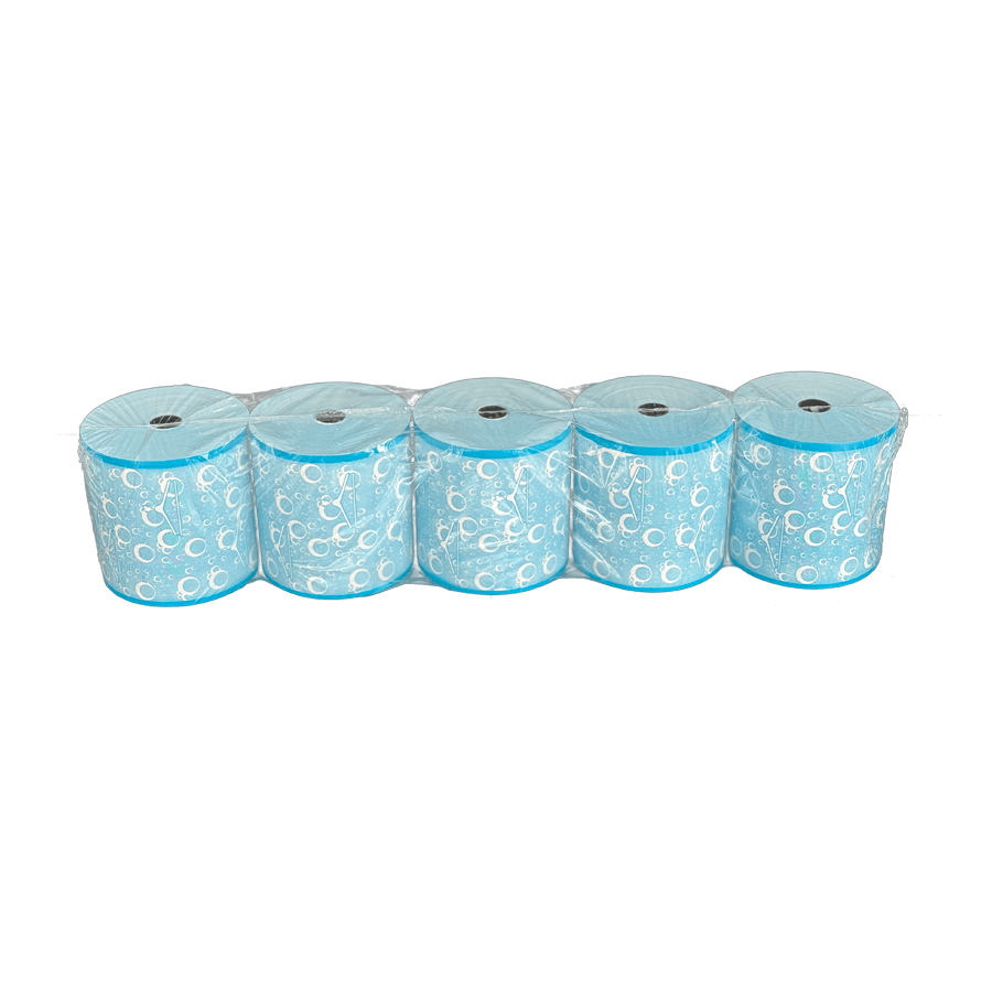Thermorollen blau 80/80m/12 mit Design