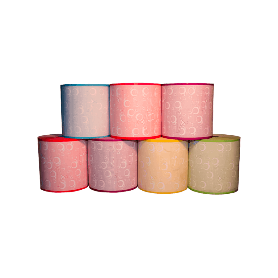 Thermorollen gelb 80/80m/12 mit Design