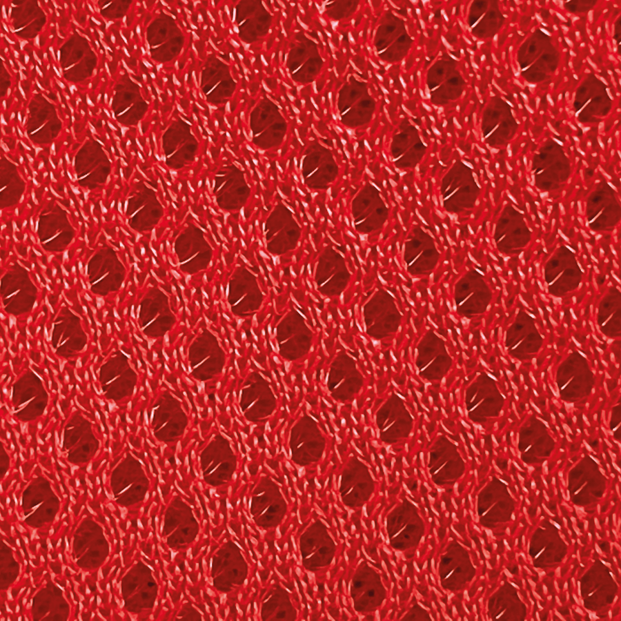 Wäschenetz rot 65x65 cm PES3D m.Rv. runde Trommel