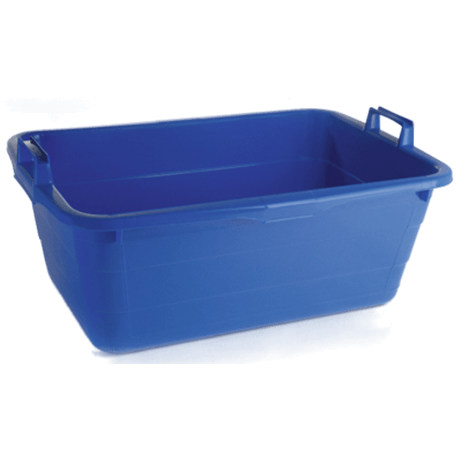 Wäschewanne, 85 l, blau 78 x 54 x 30 cm, stabile Ausführung