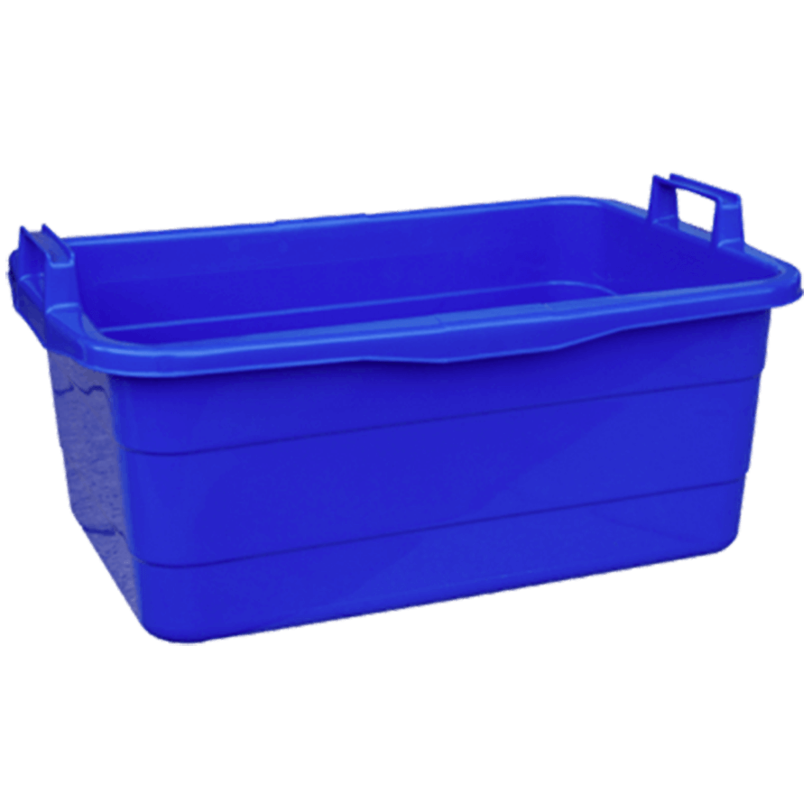 Wäschewanne klein, 45 l, blau stabile Ausführung