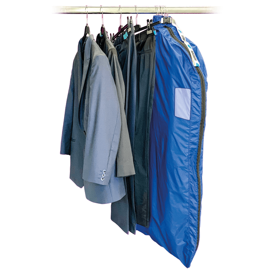 mypolybag Kleiderschutz-Capes 125 cm Länge, für längere Garderobe, mit Reißversc