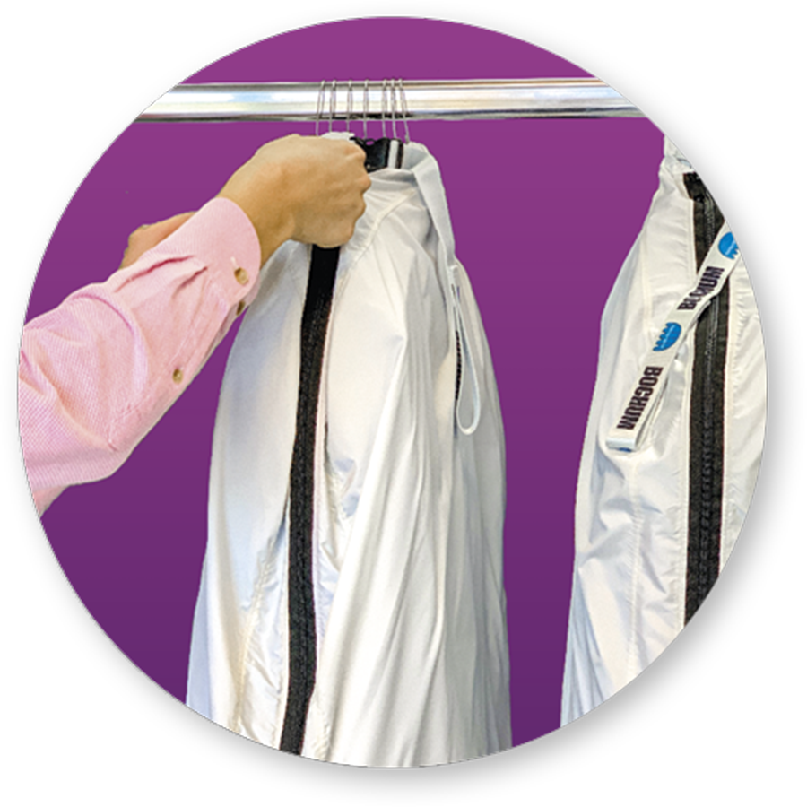 mypolybag Kleiderschutz-Capes 125 cm